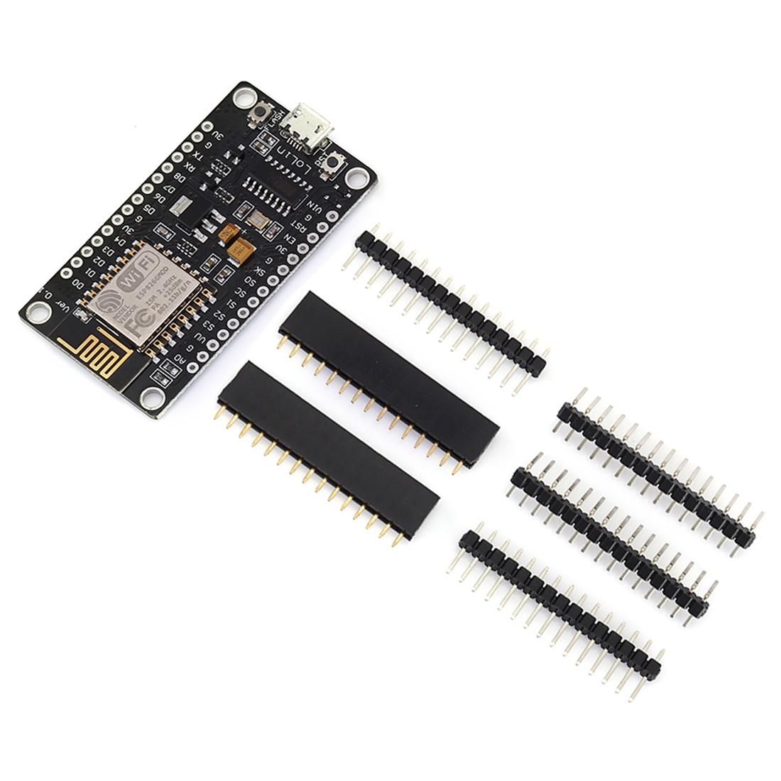 LandaTianrui LDTR-WG0131 ESP8266 Series WiFi Development Board, Compatible with CH340 (Black)