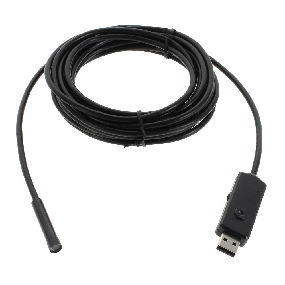 5M 4 LED USB Waterproof Endoscope Borescope Snake Inspection Video Camera
