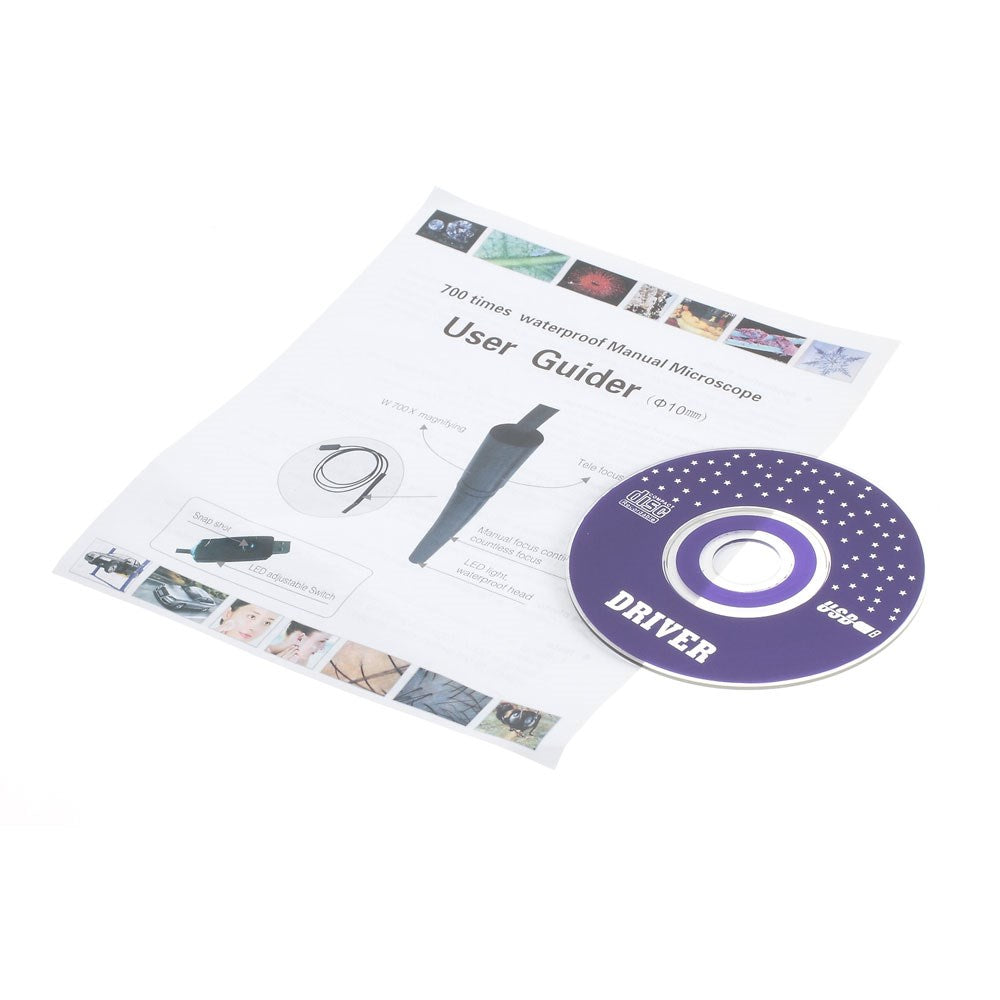 4-LED 700X USB Waterproof Endoscope Inspection Tube Visual Camera, Length: 1.5m