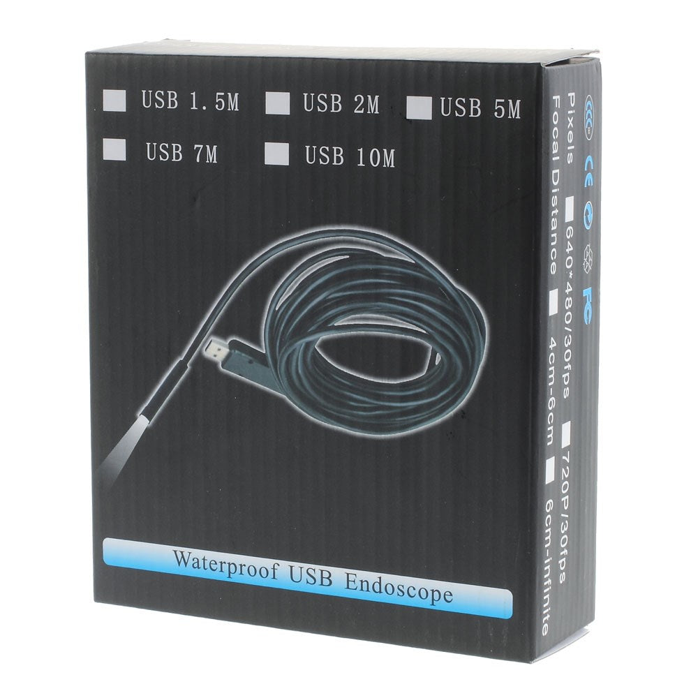 4-LED 700X USB Waterproof Endoscope Inspection Tube Visual Camera, Length: 1.5m