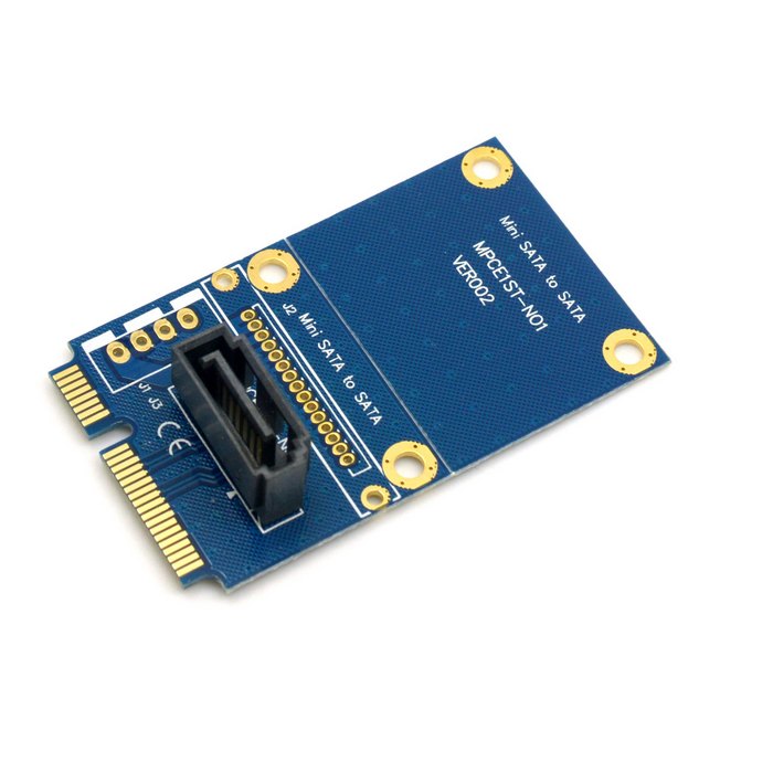 50mm Mini PCI-E mSATA SSD to SATA 7pin Hard Disk Drive PCBA Adapter MSATA testing PCB Tools