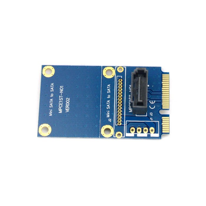 50mm Mini PCI-E mSATA SSD to SATA 7pin Hard Disk Drive PCBA Adapter MSATA testing PCB Tools