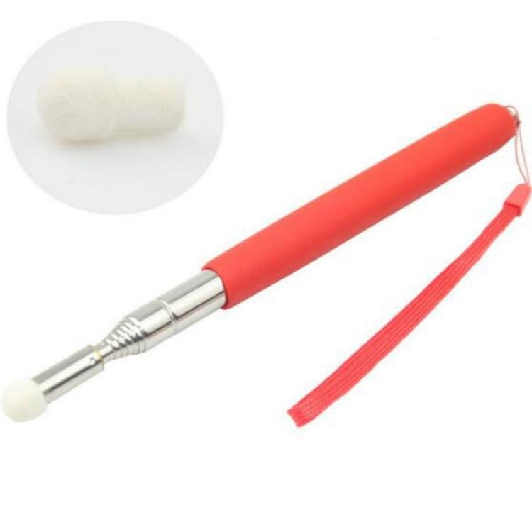 F12 Stainless Steel Electronic Whiteboard Teaching Touch Pointer Pen with 12mm Mushroom Head (Black)