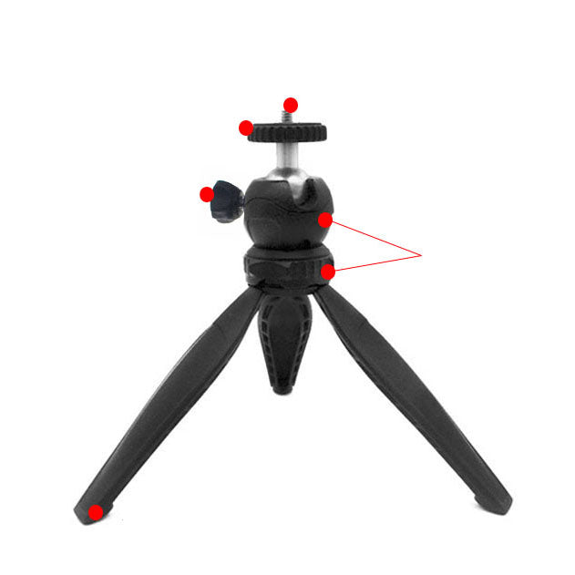 Multi-function Mini Portable Adjustable Travel Tripod Stand for Smartphone Scaffold GoPro