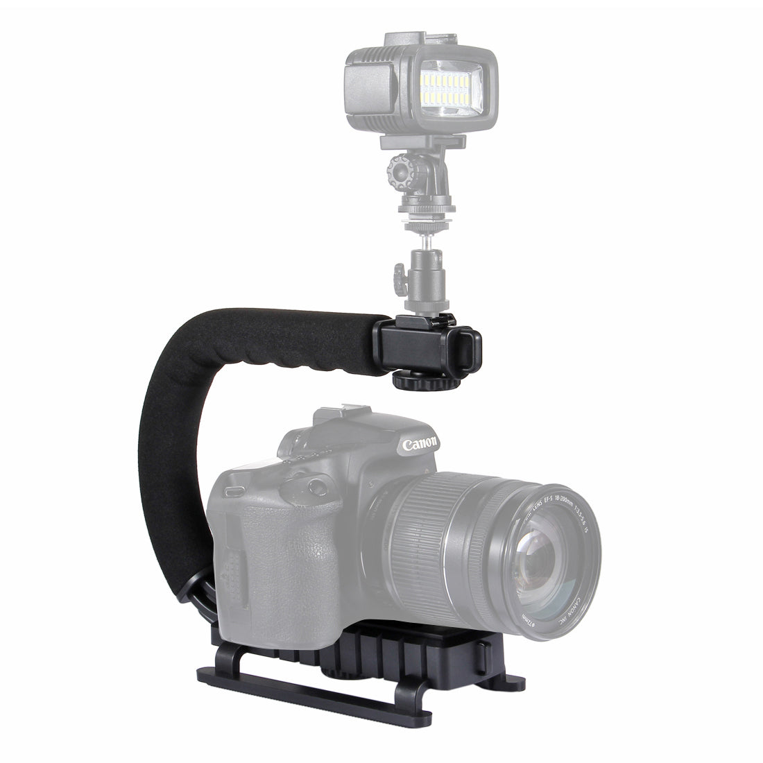 Puluz PU3005 U Shape Stabilizing Handle Bracket for DV Camcorder, DSLR Camera