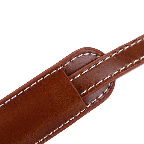 Universal PU Leather Hand Grip Wrist Strap for Canon Nikon Sony etc. DSLR Camera - Random