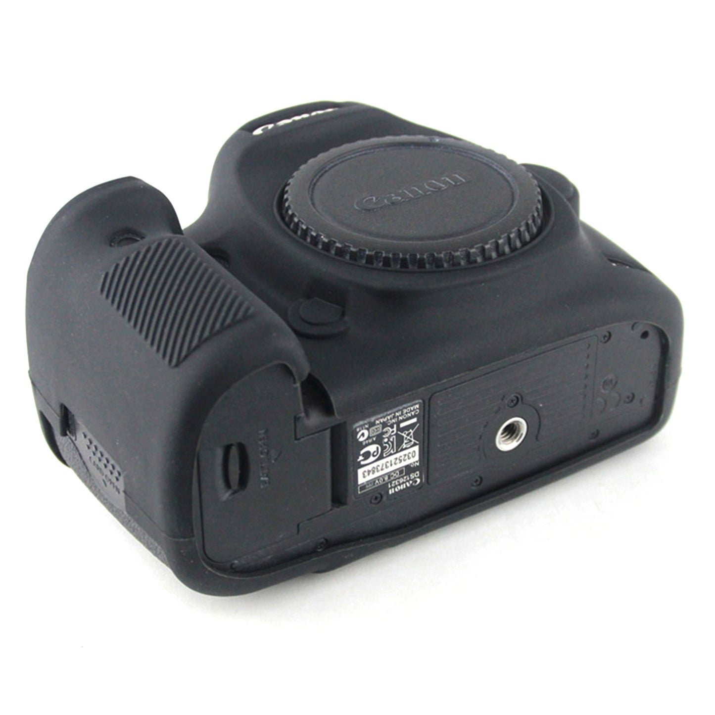 Soft Silicone Camera Protective Case for Canon EOS 6D DSLR Camera - Black