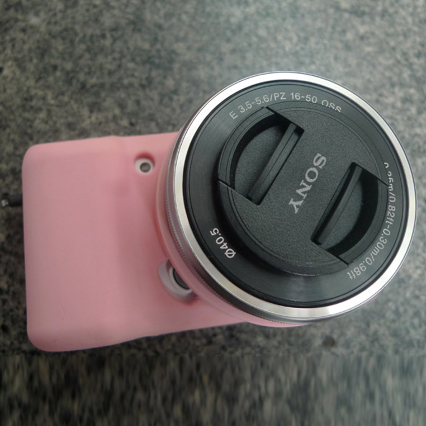 Silicone Case Soft Protective Skin Cover for Sony A5100 ILCE-5000 - Pink