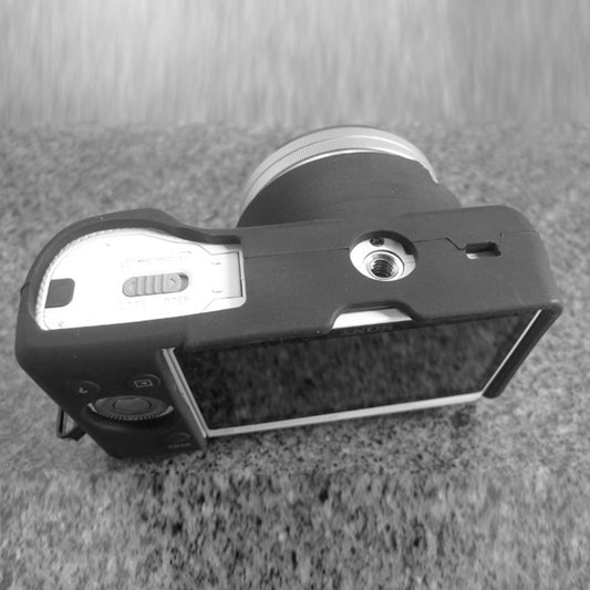 Silicone Skin Soft Protective Camera Case for Sony A5100 ILCE-5000 - Black