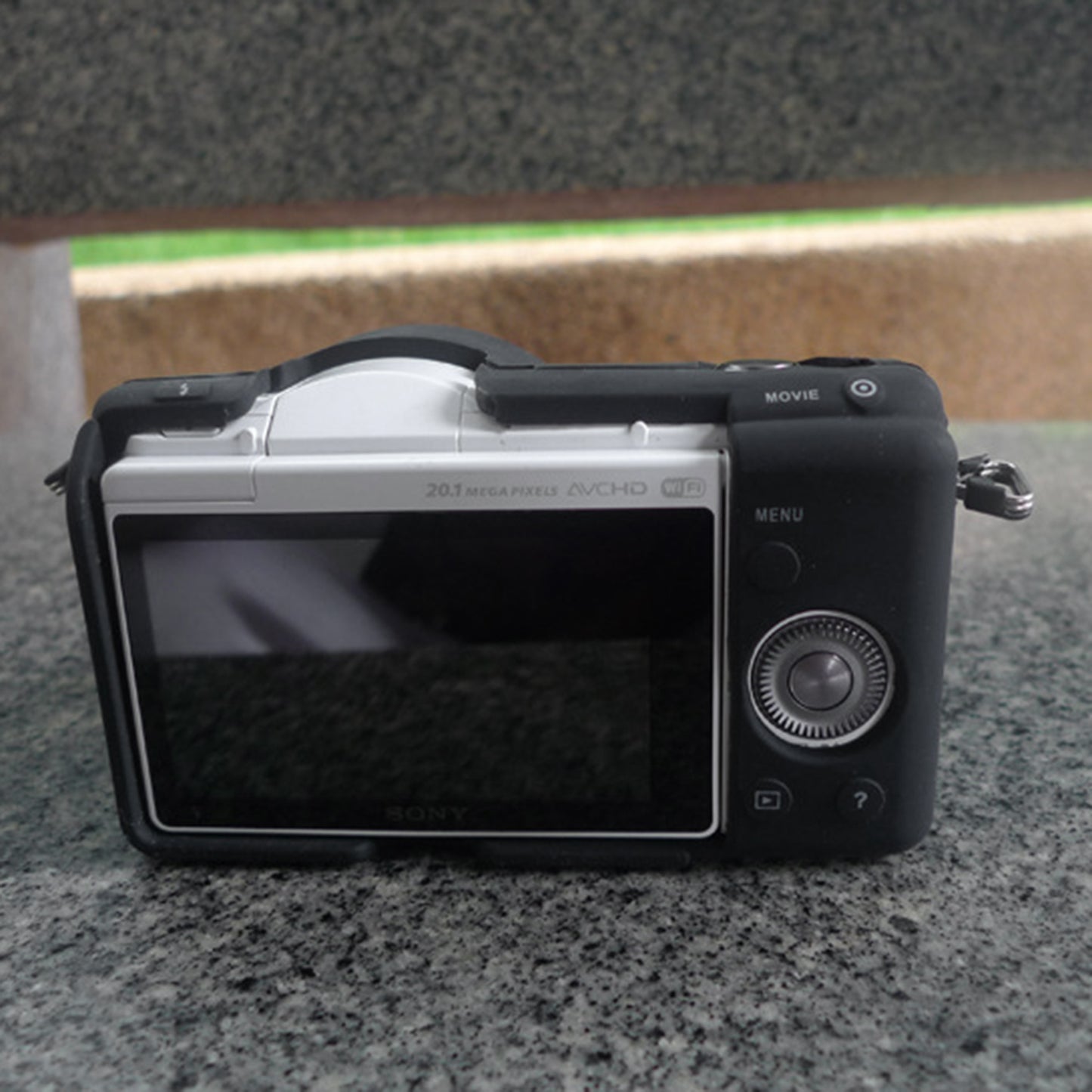Silicone Skin Soft Protective Camera Case for Sony A5100 ILCE-5000 - Black
