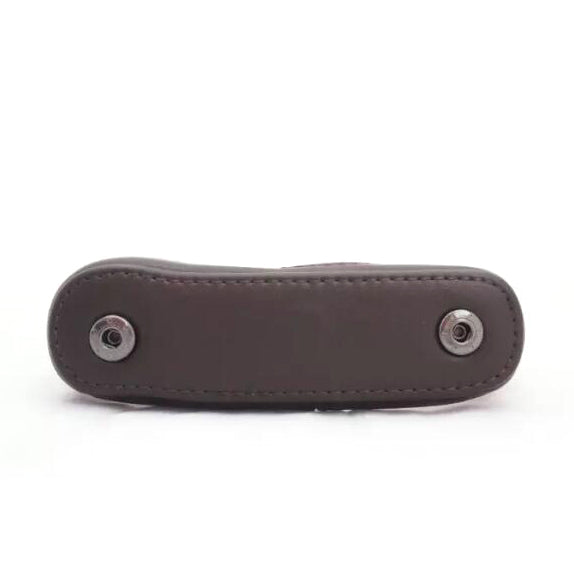 PU Leather Camera Protective Cover Shell + Strap for Fuji X10/X20 Digital Camera - Coffee