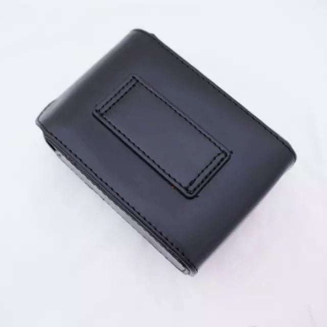 Protective Leather Camera Case with Shoulder Strap for Fujifilm XF1/XQ2/XQ1 - Black