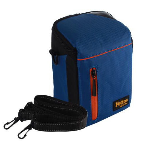 F039S Professional Portable Nylon Travel Camera Bag - Blue