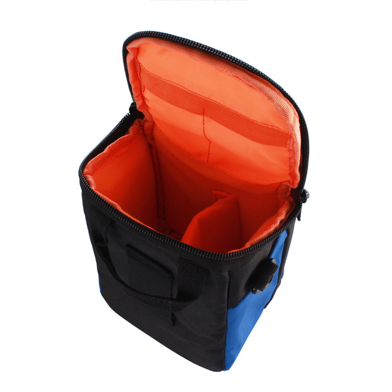 F039S Professional Portable Nylon Travel Camera Bag - Blue