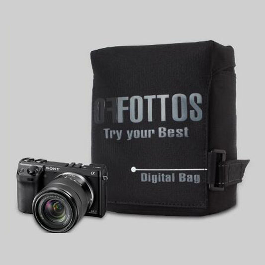 F055 Professional Portable Travel Universe Camera Shell - Black