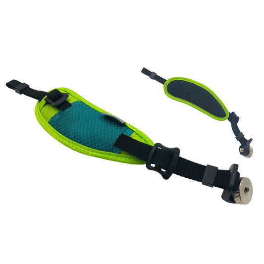 JM-JN-15N Nylon + Sponge Hand Strap Grip for DSLR SLR Cameras - Green