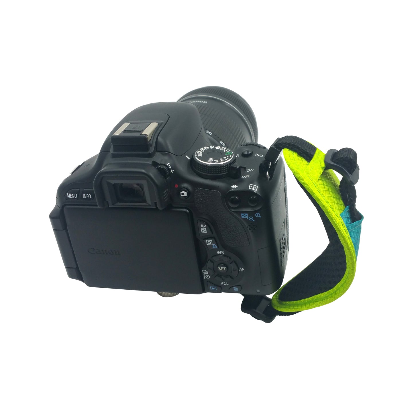 JM-JN-15N Nylon + Sponge Hand Strap Grip for DSLR SLR Cameras - Green
