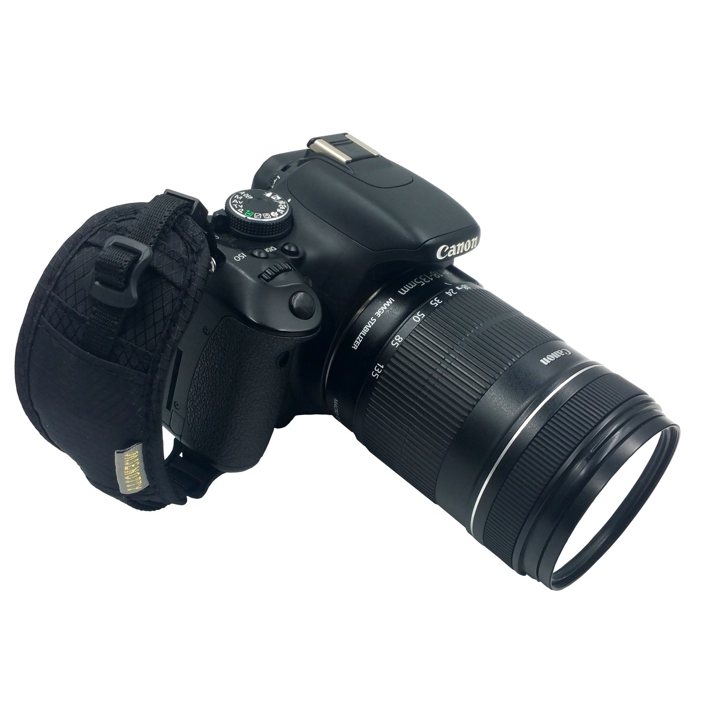JM-JN-15N Nylon + Sponge Wrist Strap Grip for DSLR SLR Cameras - Black