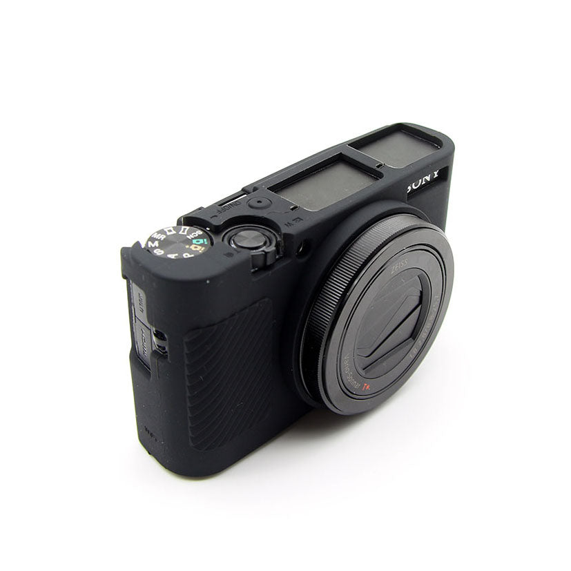 Soft Silicone Protective Case for Sony RX100 III / IV/ IIV - Black