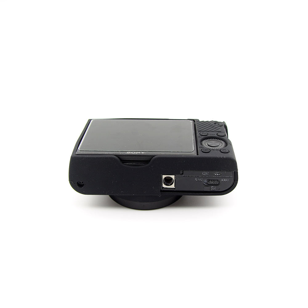 Soft Silicone Protective Case for Sony RX100 III / IV/ IIV - Black