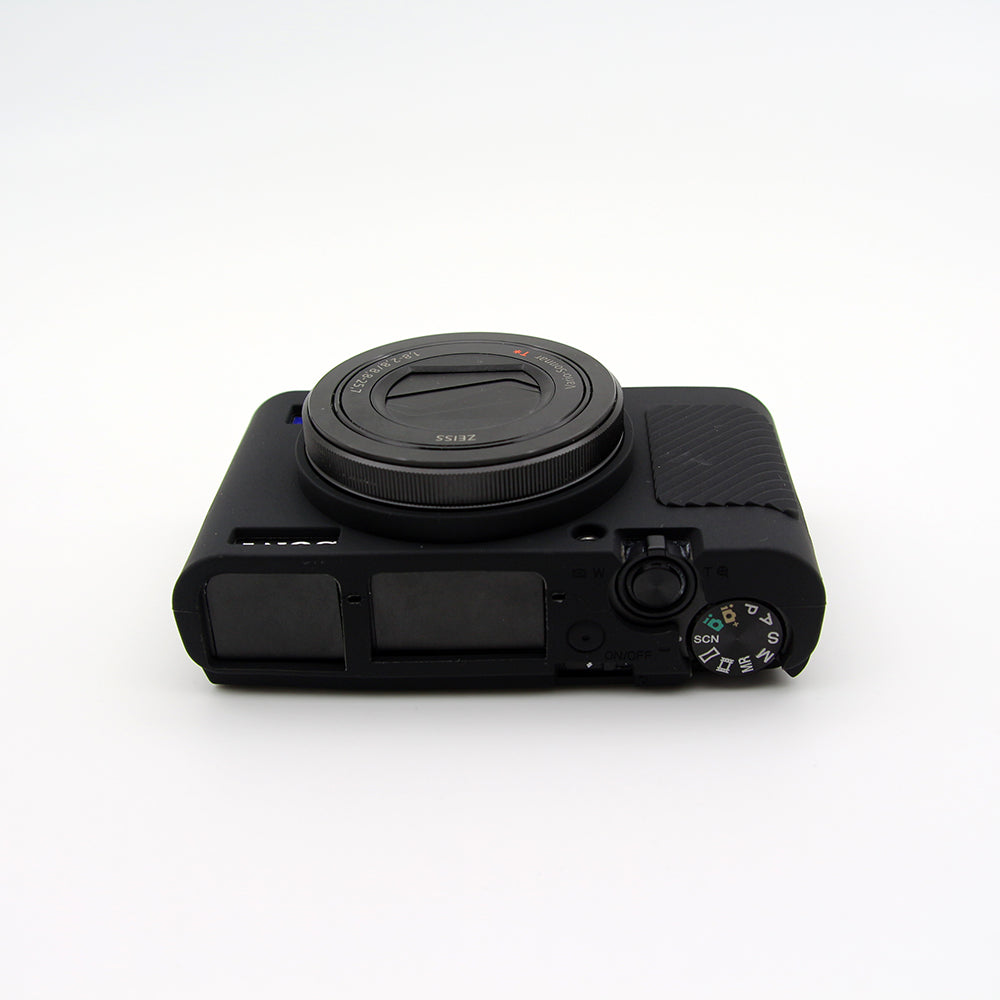 Soft Silicone Protective Case for Sony RX100 III / IV/ IIV - Black