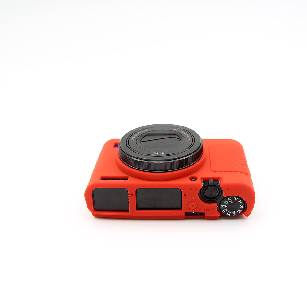 Soft Silicone Protective Cover for Sony RX100 III / IV/ IIV - Red
