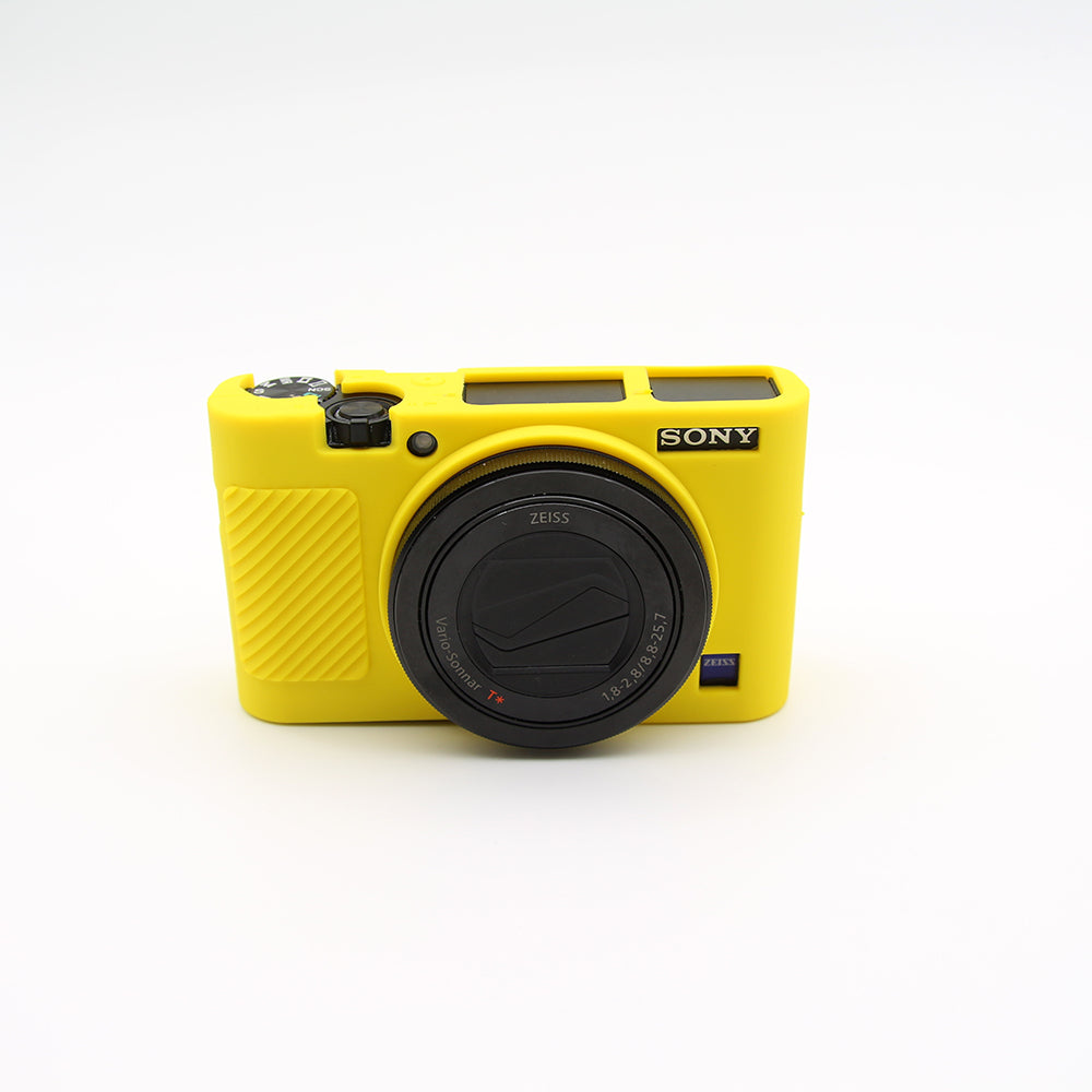 Soft Silicone Protective Camera Case for Sony RX100 III / IV/ IIV - Yellow