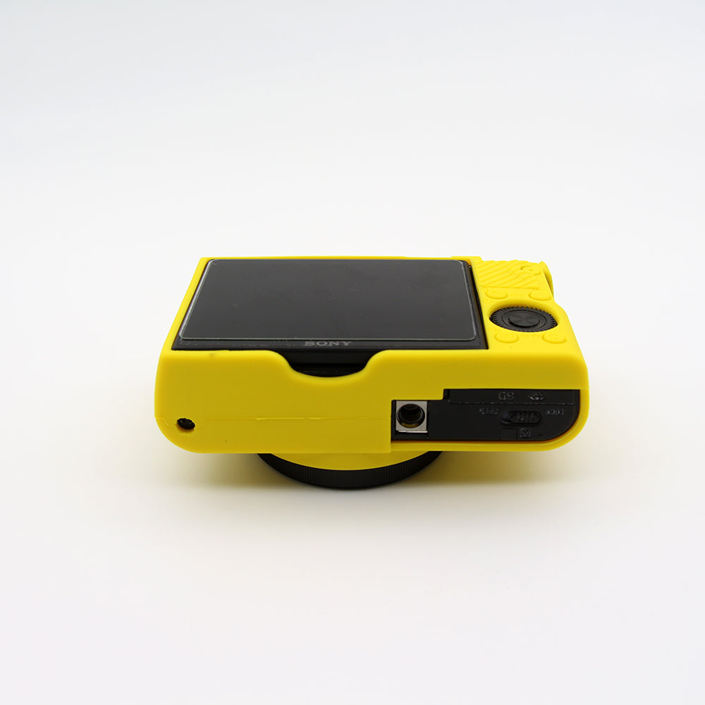 Soft Silicone Protective Camera Case for Sony RX100 III / IV/ IIV - Yellow