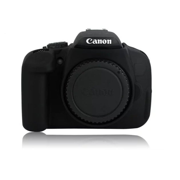 Soft Silicone Protective Case for Canon EOS 600D/650D/700D - Black