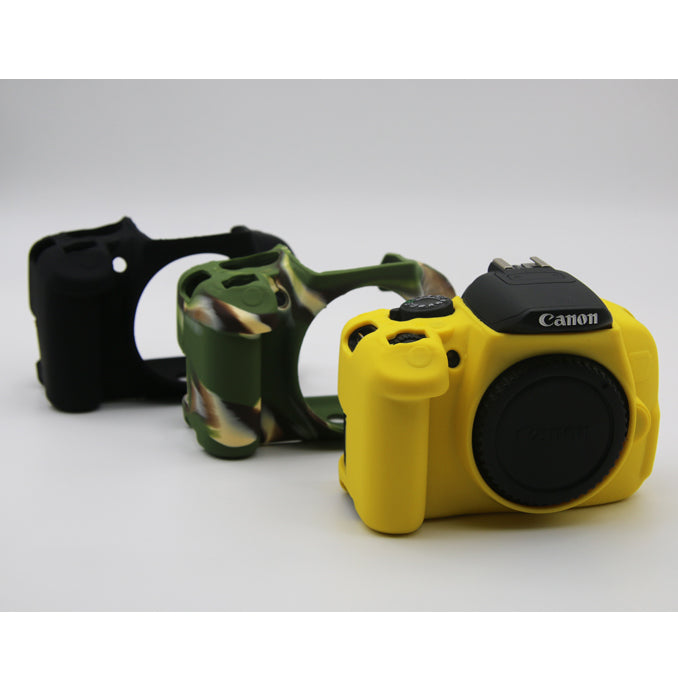 Soft Silicone Protective Cover for Canon EOS 600D/650D/700D - Yellow