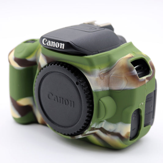 Soft Silicone Protective Shell for Canon EOS 600D/650D/700D - Camouflage