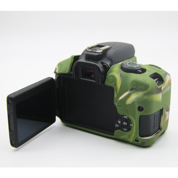 Soft Silicone Protective Shell for Canon EOS 600D/650D/700D - Camouflage