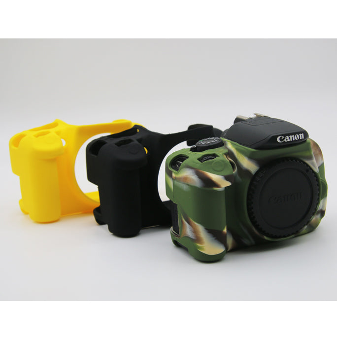 Soft Silicone Protective Shell for Canon EOS 600D/650D/700D - Camouflage