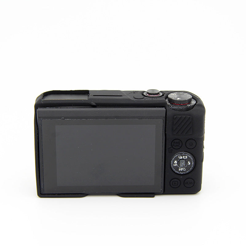 Soft Silicone Protective Case for Canon G7X Mark II - Black