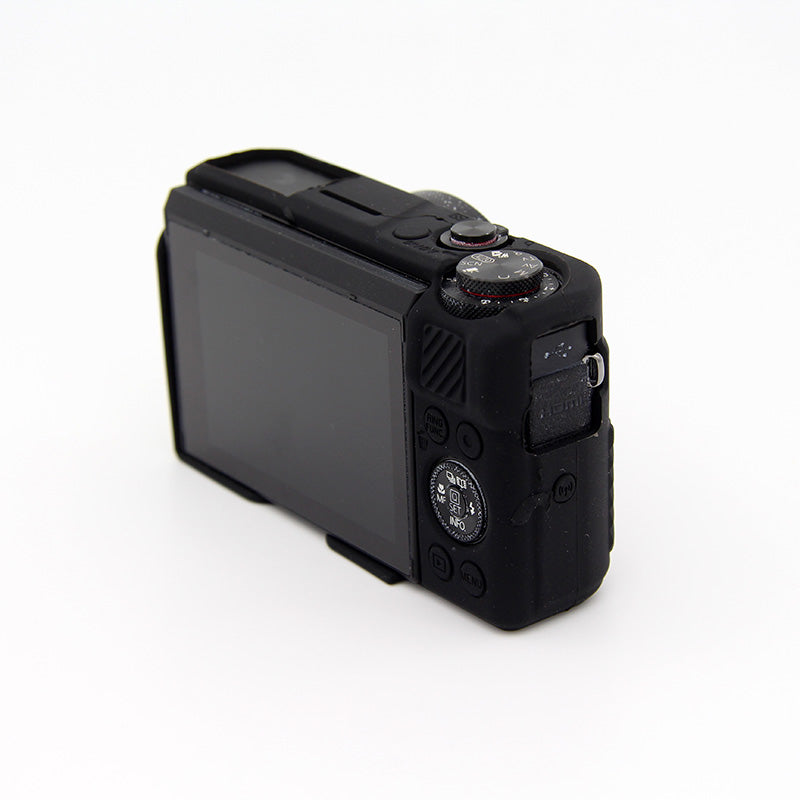 Soft Silicone Protective Case for Canon G7X Mark II - Black