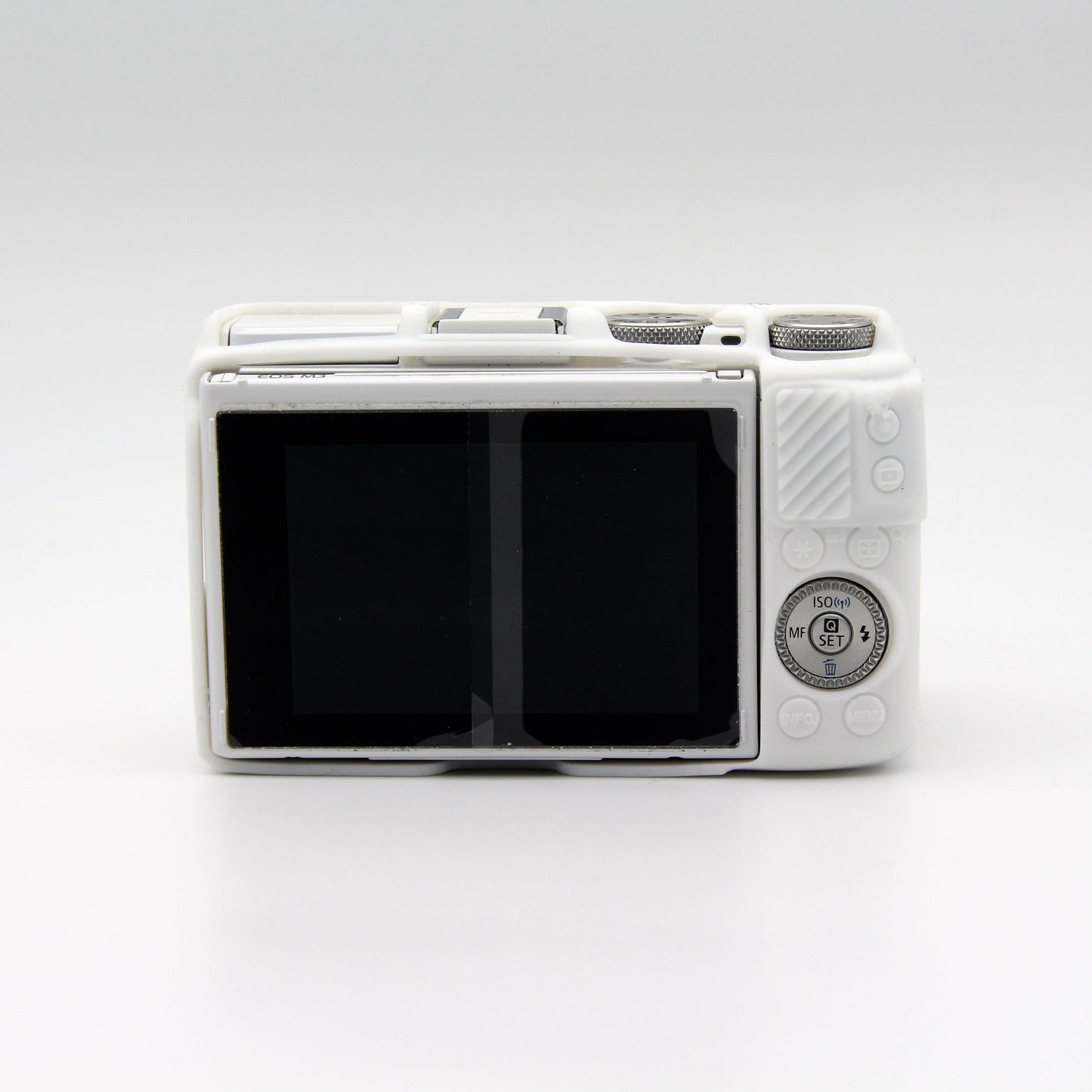 Soft Silicone Protective Cover for Canon EOS M3 (18-55mm) - White