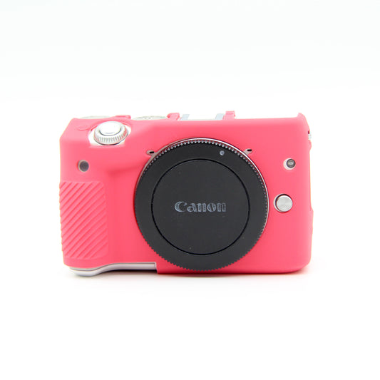 Soft Silicone Protective Shell for Canon EOS M3 (18-55mm) - Rose