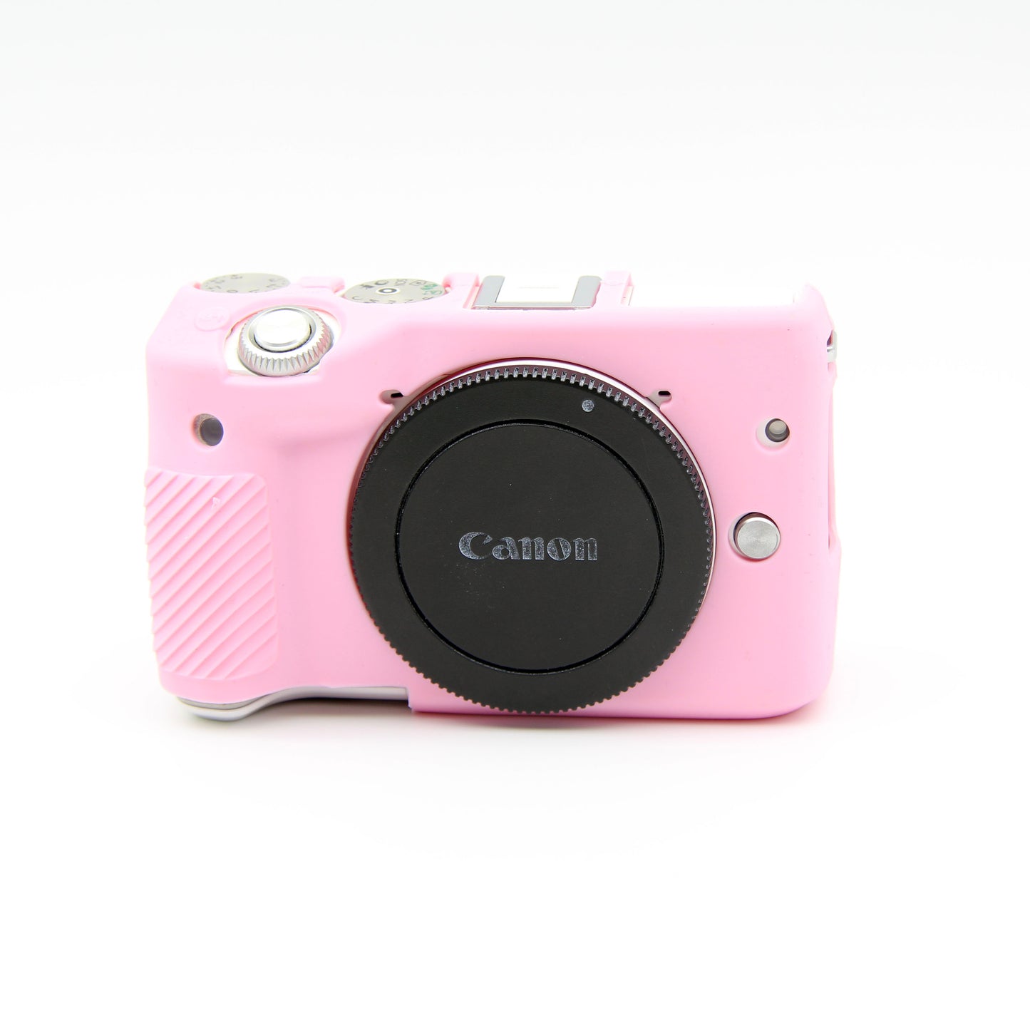 Soft Silicone Protective Casing for Canon EOS M3 (18-55mm) - Pink