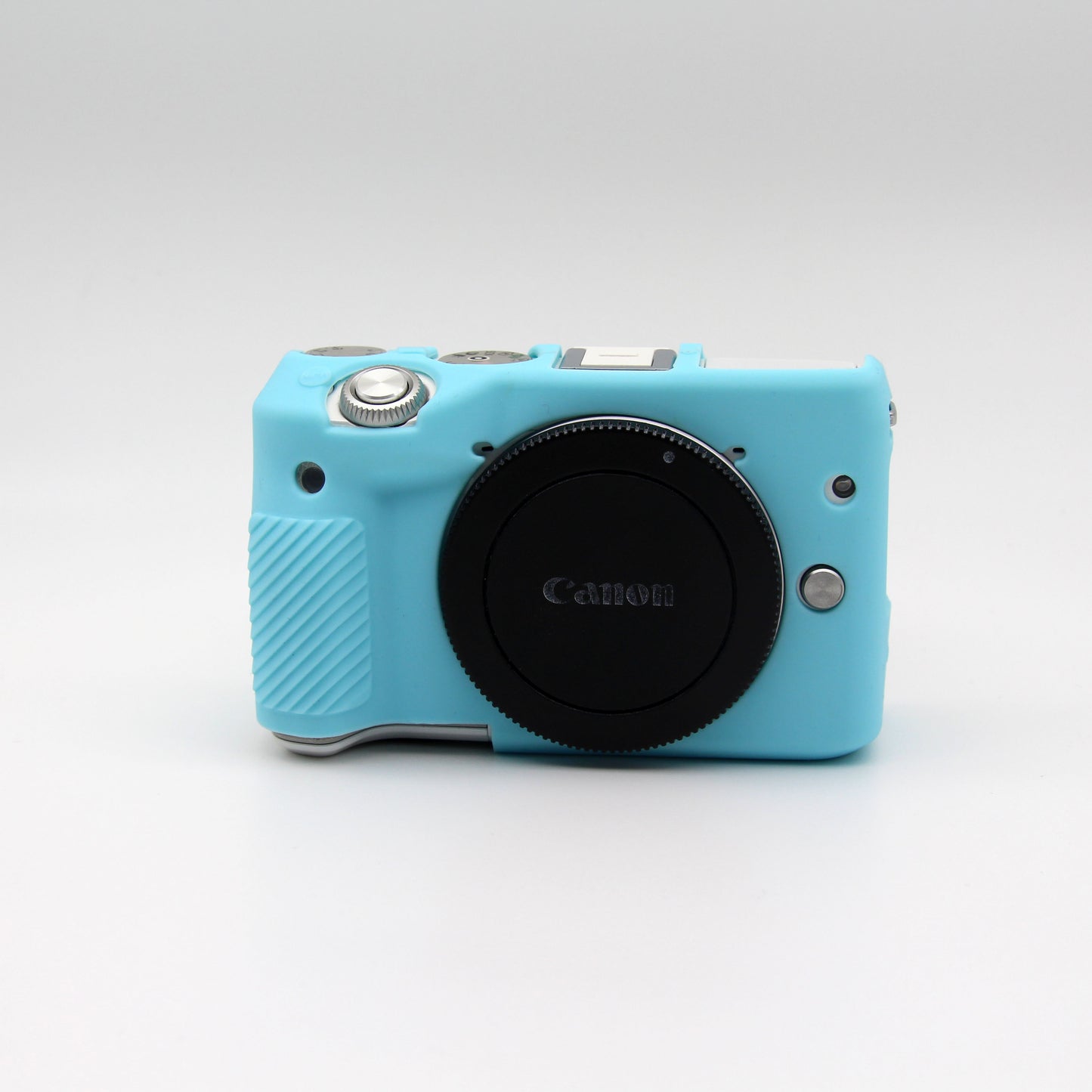 Soft Silicone Protective Shell Cover for Canon EOS M3 (18-55mm) - Blue