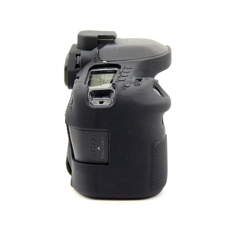 Soft Silicone Protective Case for Canon EOS 80D DSLR Camera - Black