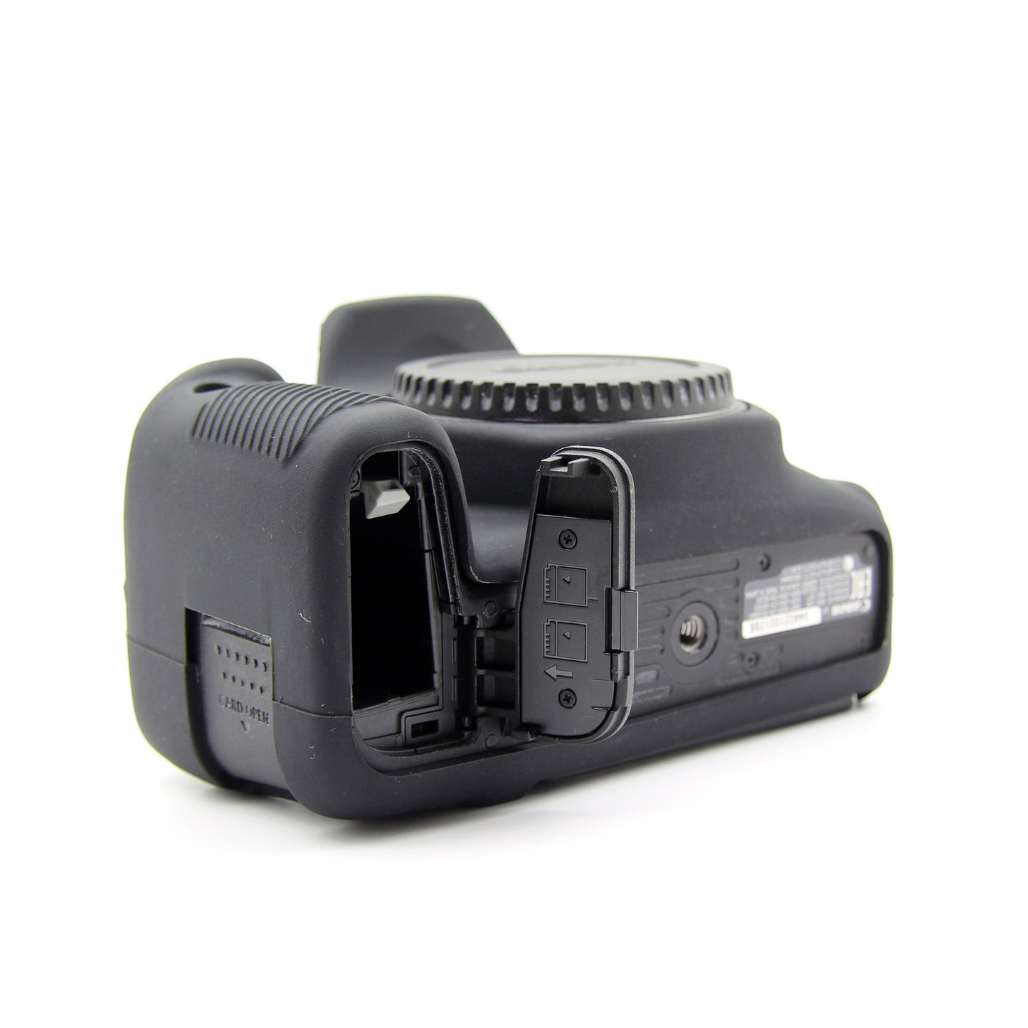 Soft Silicone Protective Case for Canon EOS 800D DSLR Camera - Black