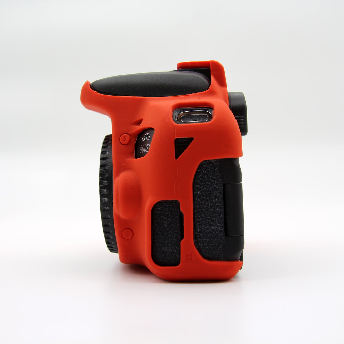 Soft Silicone Protective Cover for Canon EOS 800D DSLR Camera - Red