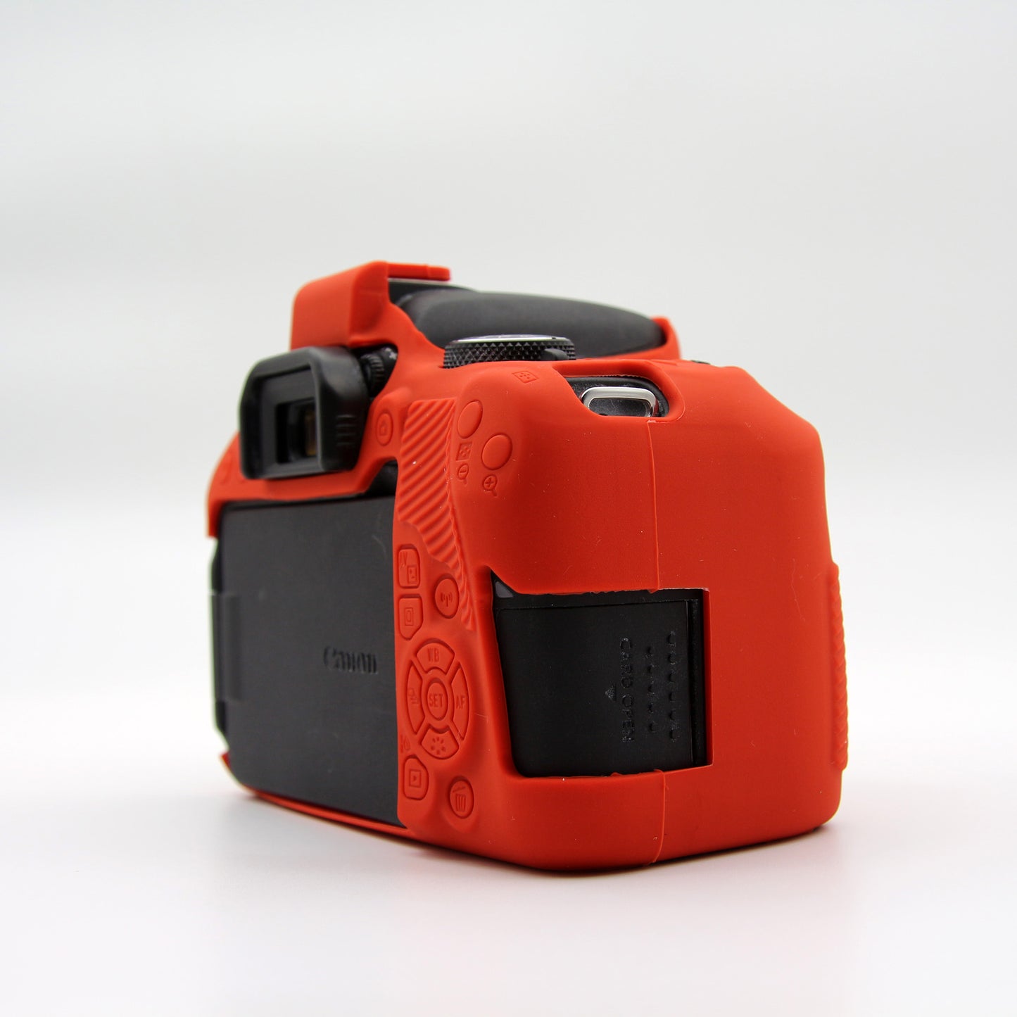 Soft Silicone Protective Cover for Canon EOS 800D DSLR Camera - Red