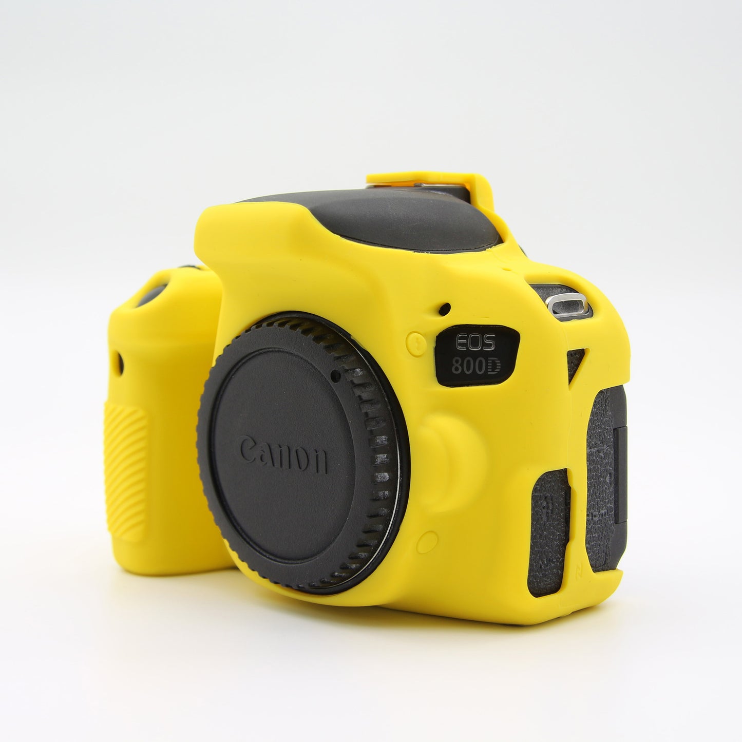 Soft Silicone Protective Shell for Canon EOS 800D DSLR Camera - Yellow