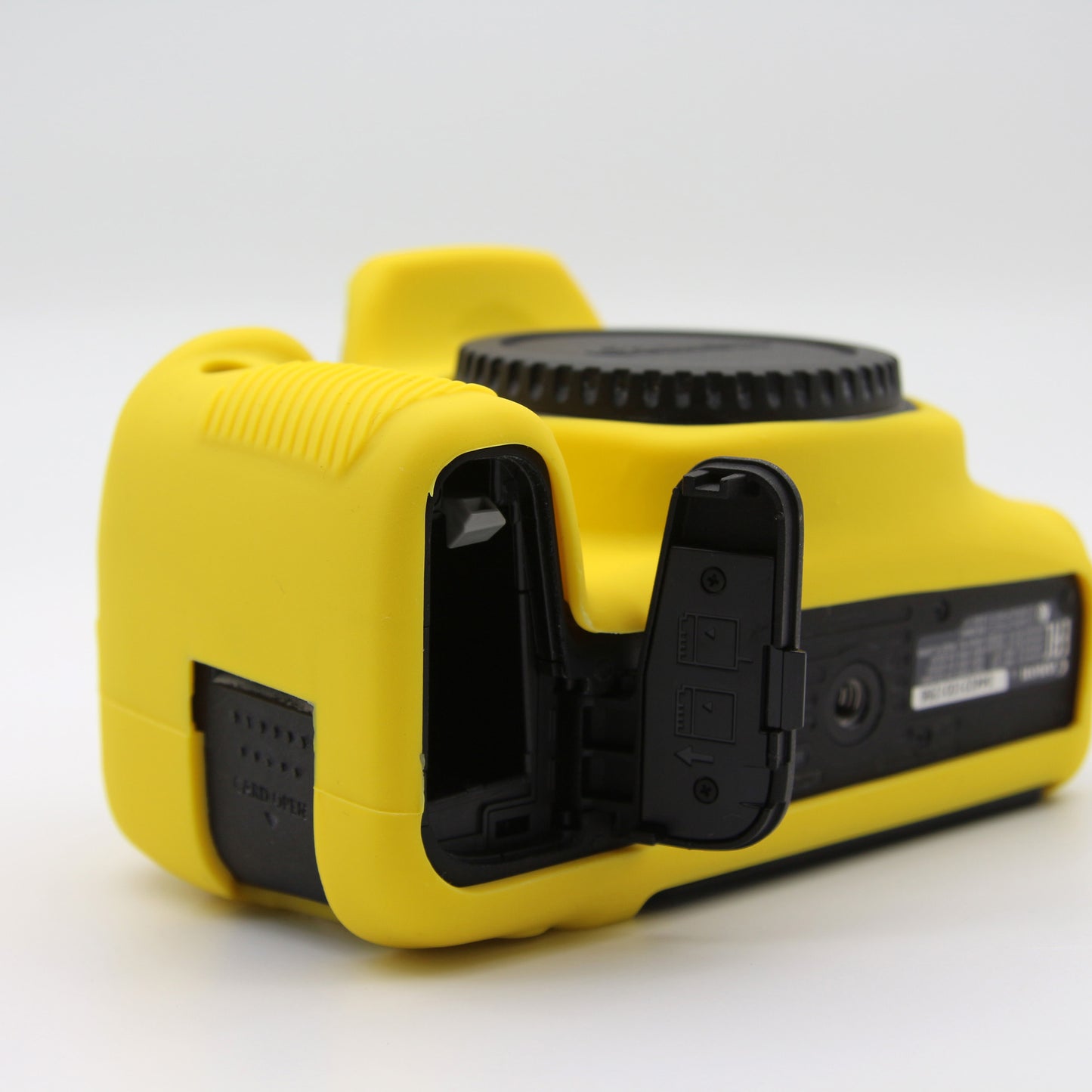 Soft Silicone Protective Shell for Canon EOS 800D DSLR Camera - Yellow