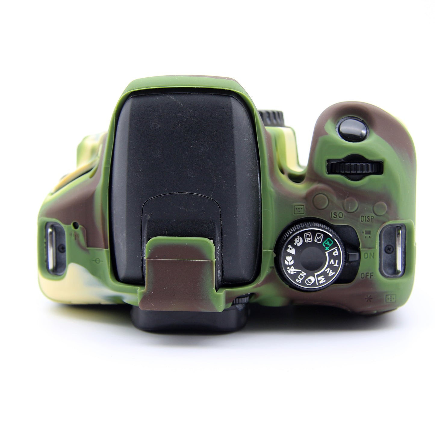 Soft Flexible Silicone Protective Shell Case for Canon EOS 800D DSLR Camera - Camouflage