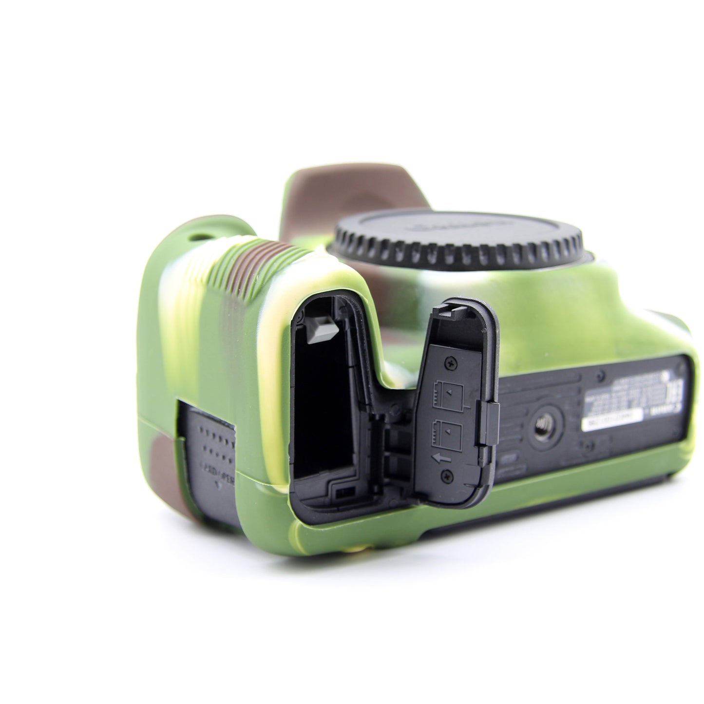 Soft Flexible Silicone Protective Shell Case for Canon EOS 800D DSLR Camera - Camouflage