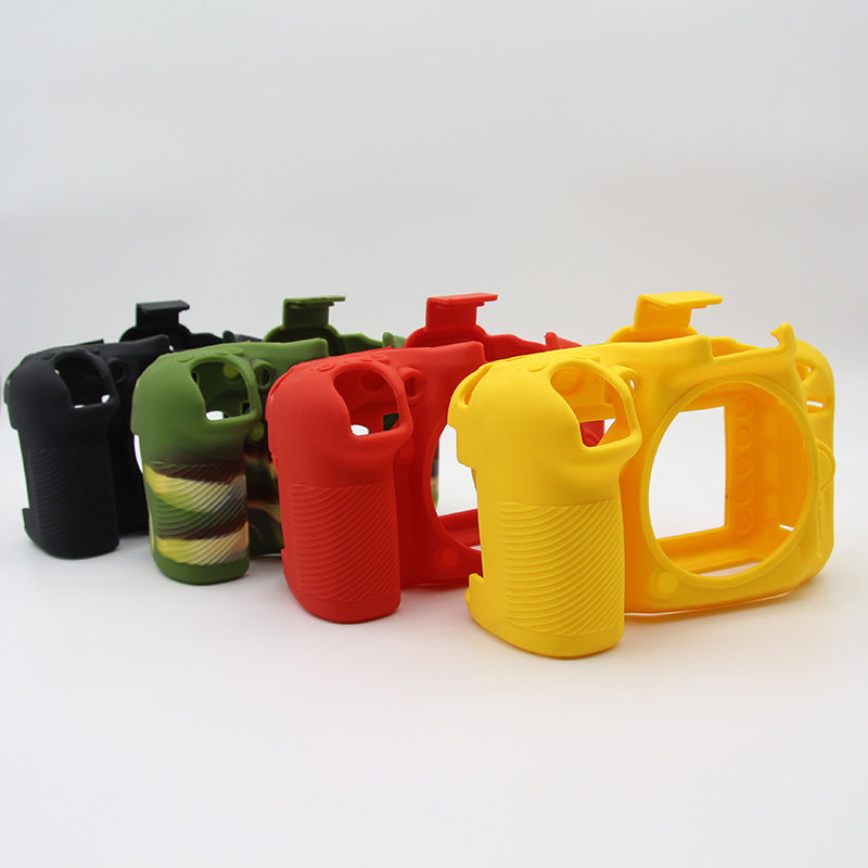 Soft Silicone Protective Camera Case for Nikon D750 Digital SLR Camera - Camouflage