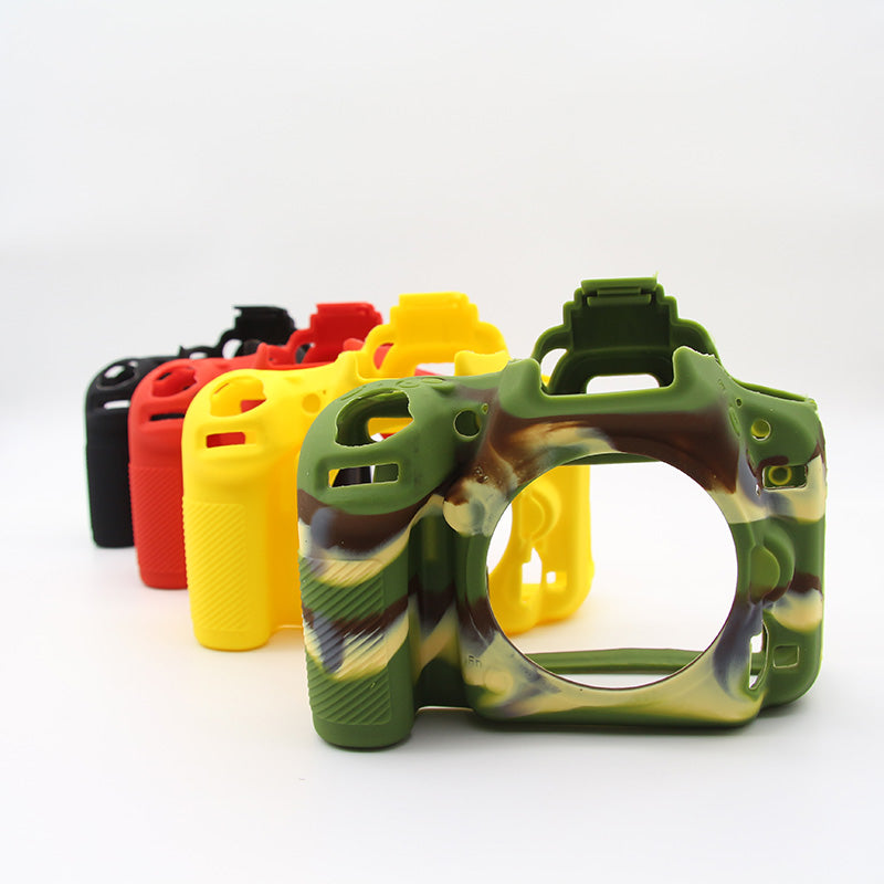 Soft Silicone Protective Camera Case for Nikon D750 Digital SLR Camera - Camouflage