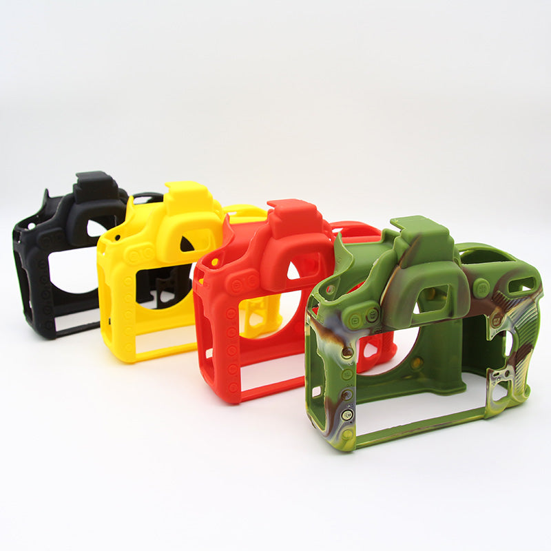Soft Silicone Protective Camera Case for Nikon D750 Digital SLR Camera - Camouflage